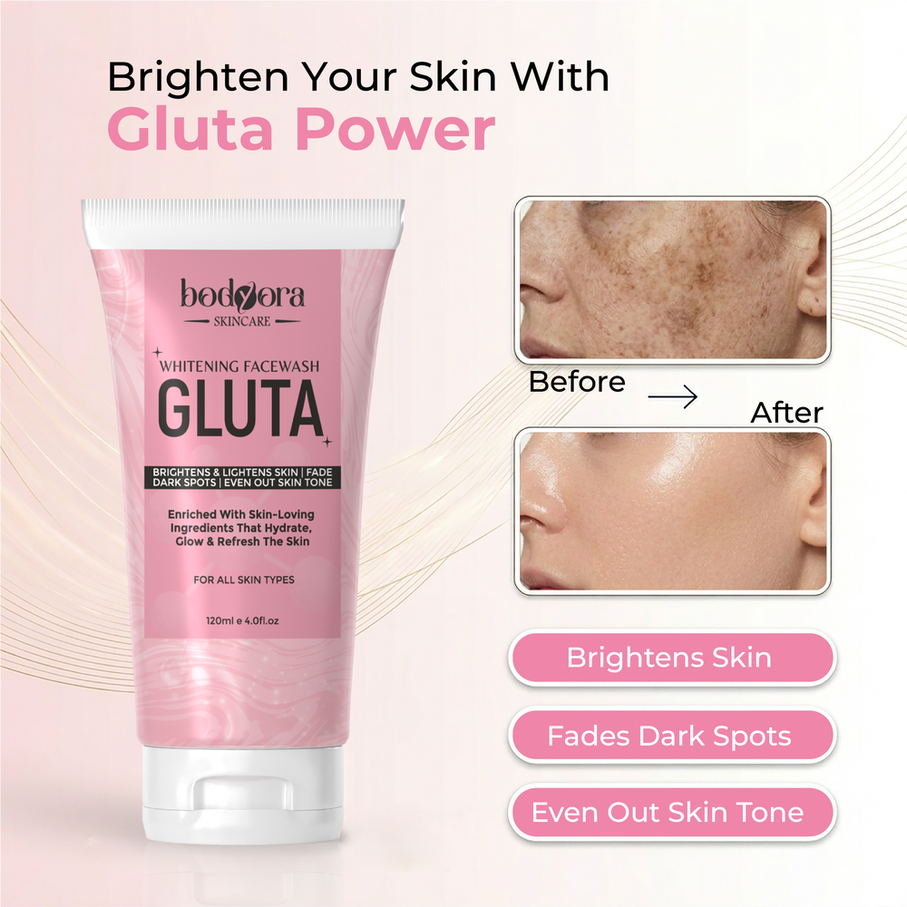 Gluta Whitening Face Wash