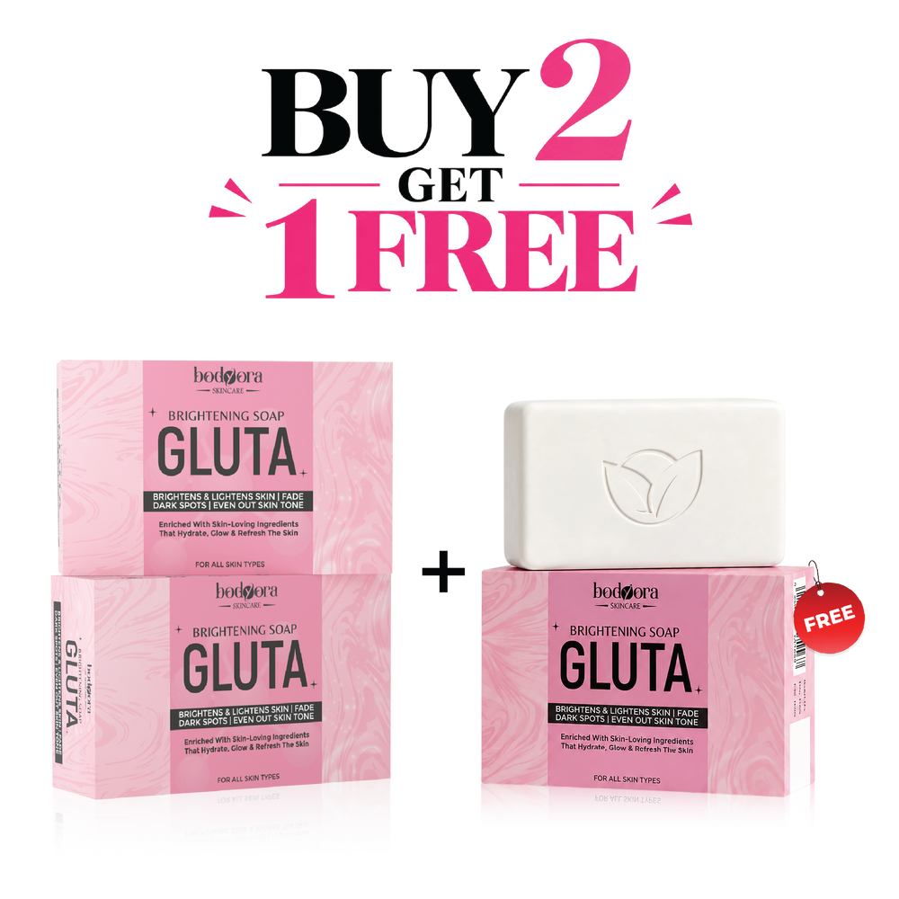 Gluta Whitening Soap (Buy 2 Get 1 Free)