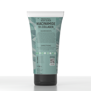 Niacinamide 5% Collagen Face & Full Body Scrub