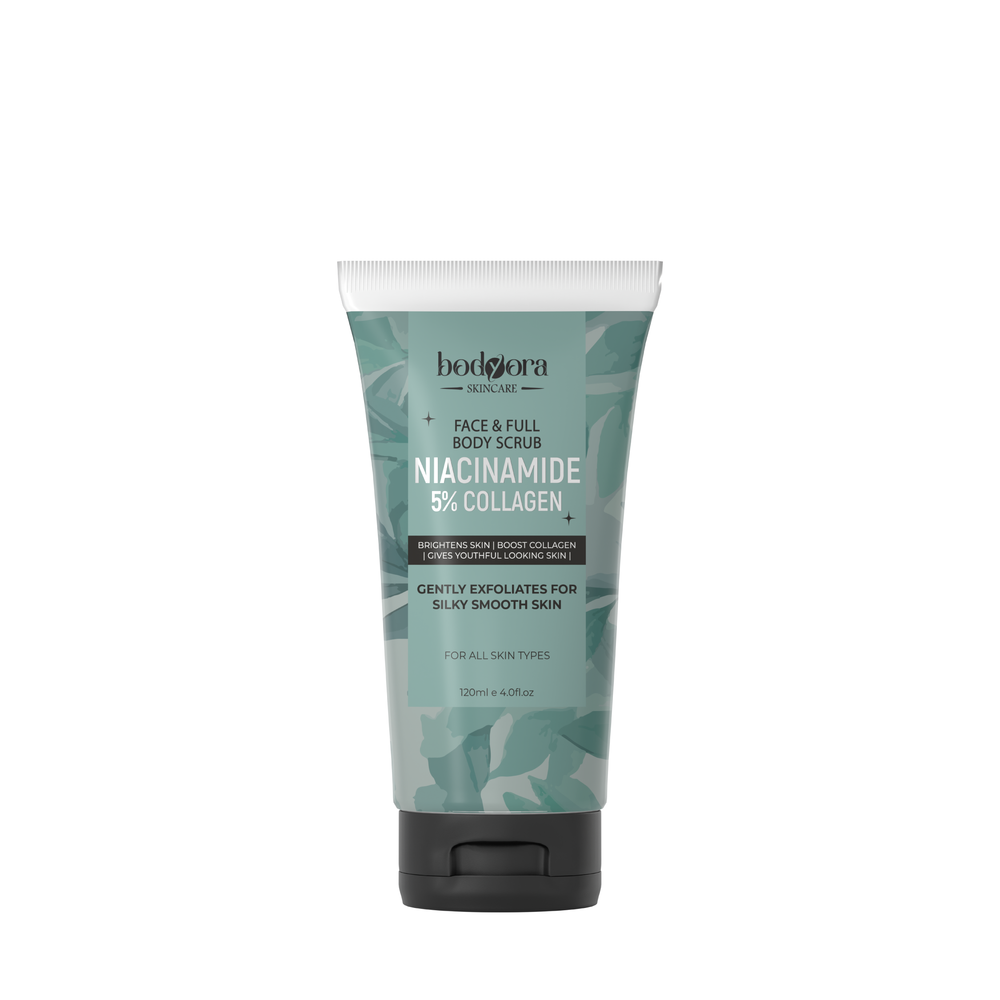 Niacinamide 5% Collagen Face & Full Body Scrub