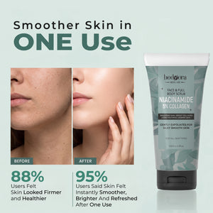 Niacinamide 5% Collagen Face & Full Body Scrub