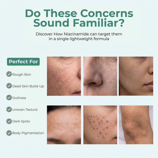 Niacinamide 5% Collagen Face & Full Body Scrub