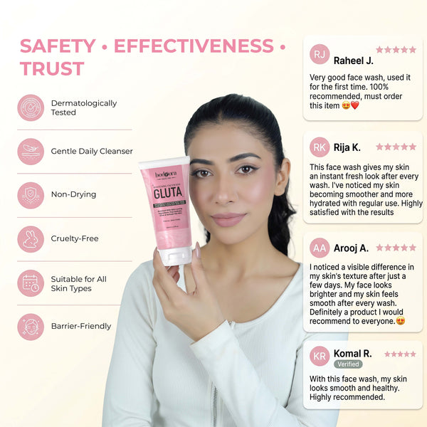 Gluta Whitening Face Wash