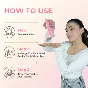 Gluta Whitening Face Wash