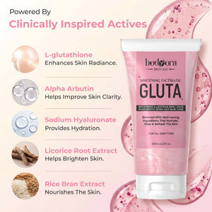 Gluta Whitening Face Wash